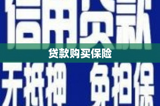 五结贷款购买保险